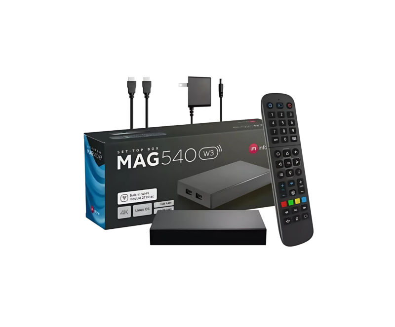 MAG 540 MAG 540W3 4K WIFI SET TOP BOX